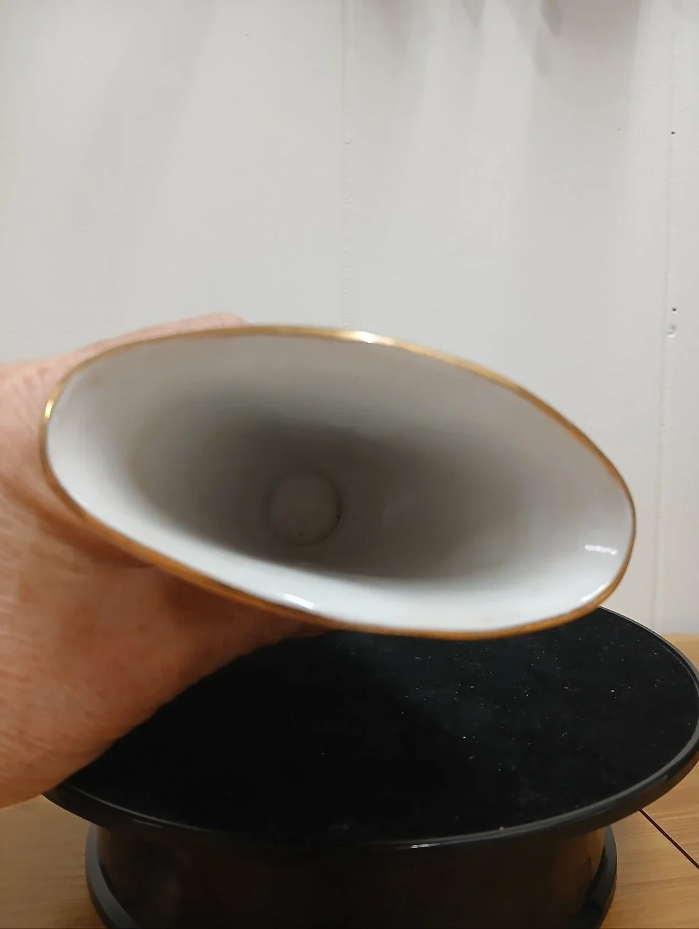 Vtg Noritake Morimura Vase in Warm Amber Tones 